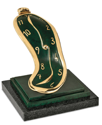 Dance Of Time III by Salvador Dali - Bronze Sculpture sized 8x10 inches. Available from Whitewall Galleries